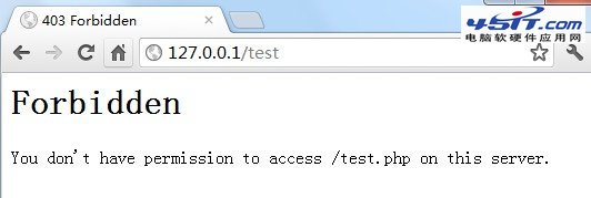 Apache下禁止php文件被直接訪問的方法 三聯