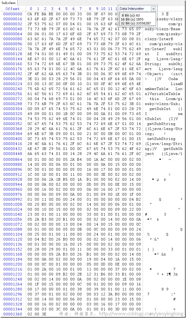 Java Class文件詳解 認識java的Class類 三聯