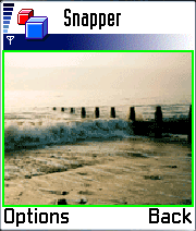 Snapper's Camera Screen