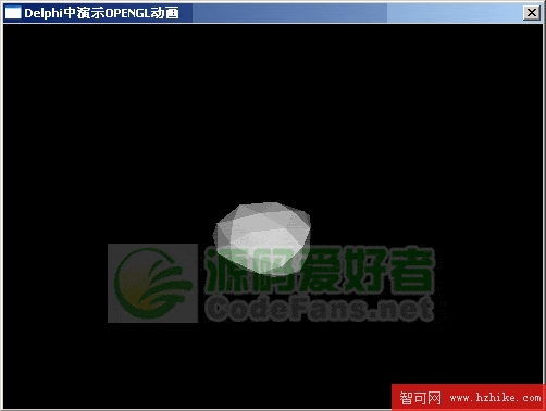 Delphi 自制 OpenGL三維旋轉星體