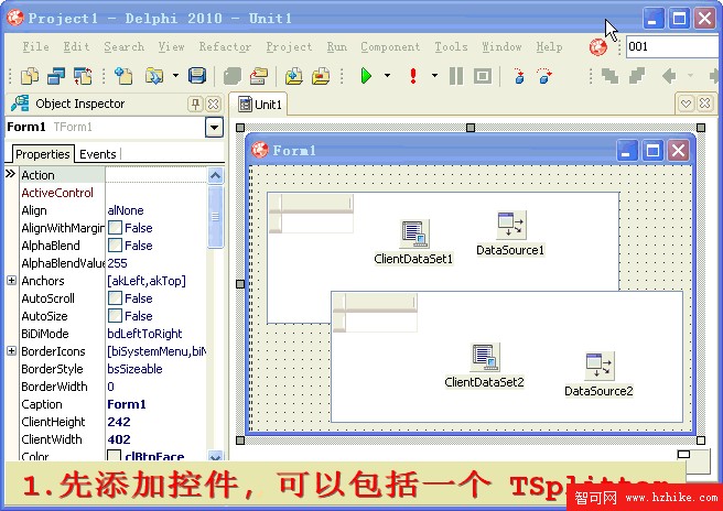 TClientDataSet[23]: 使用數據集字段(TDataSetField)