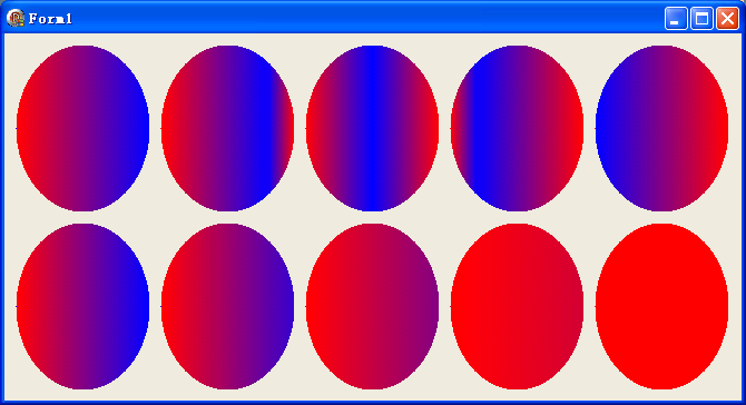 GdiPlus[16]: IGPLinearGradientBrush 之 SetBlendBellShape、SetBlendTriangularShape