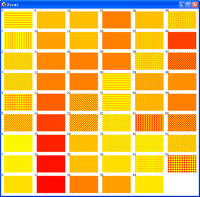 GdiPlus[7]: IGPSolidBrush、IGPHatchBrush