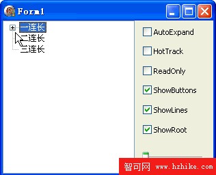 TTreeView講解 [10] - AutoExpand、HotTrack、ReadOnly、ShowButtons、ShowLines、ShowRoot、Indent