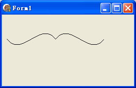 WinAPI: PolyBezier - 繪制貝塞爾線