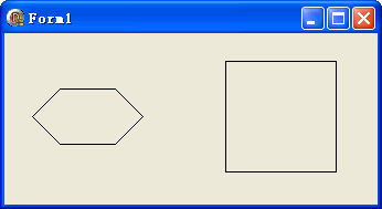 WinAPI: PolyPolygon - 繪制一組多邊形