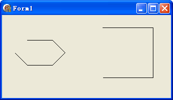 WinAPI: PolyPolyline - 繪制多組線段