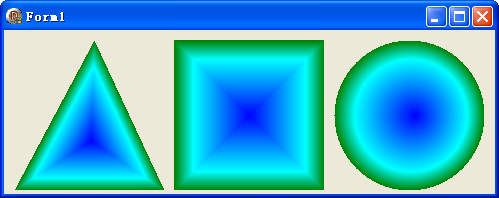 再學 GDI+[66]: 路徑畫刷(6) - SetInterpolationColors、GetRectangle