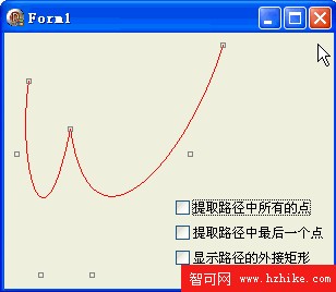 再學 GDI+[49]: 路徑 - GetPointCount、GetPathPoints、GetLastPoint、GetBounds