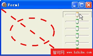 再學 GDI+[28]: TGPPen - 自定義畫筆的虛線樣式 - SetDashPattern