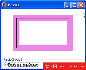 再學 GDI+[26]: TGPPen - 畫筆對齊 - SetAlignment