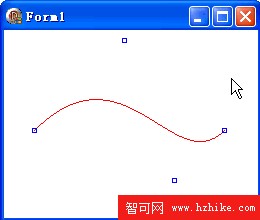 再學 GDI+[13]: DrawBezier - 繪制貝塞爾線