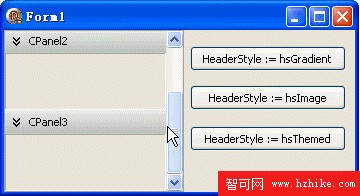 Delphi 2009 之 TCategoryPanelGroup[5]: HeaderStyle
