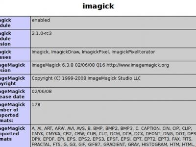 用Imagick替代php的GD庫