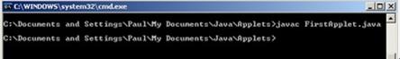 構建你的第一個Java Applet