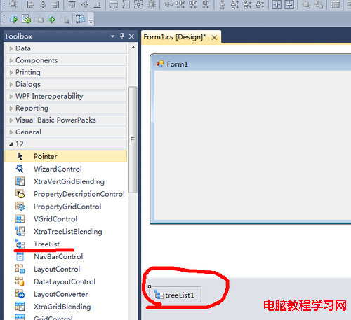 VS2010 dev控件 拖拽不到Winfrom上的原因 - Complaint Free Wolrd - Complaint Free Wolrd