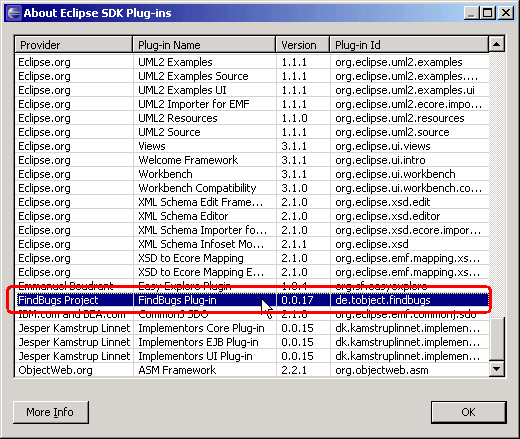 Eclipse插件開發之FindBugs插件