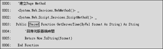 ASP.NET AJAX中的非同步PageMethod調用_網頁教學網webjx.com整理