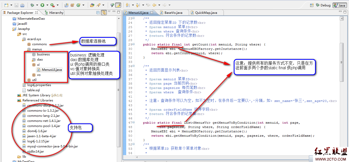 java 開發結構圖