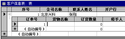 Access8.4 “關系”與“子表” 三聯