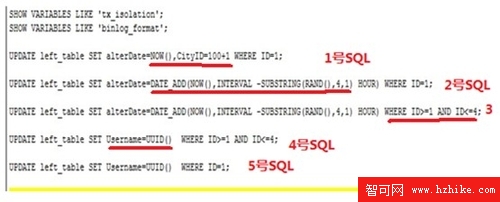 MySQL事務隔離級別和日志登記模式選擇