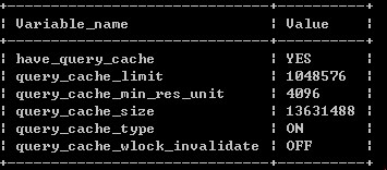 MySQL中的Query_Cache