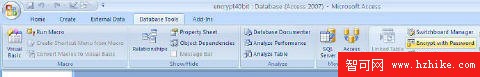 在Access 2007中保護 Access密碼和進行加密