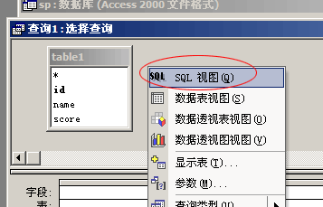 在 Access 中使用“存儲過程”(一)