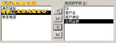 中文Access2000速成教程--2.1 使用向導創建簡單的選擇查詢