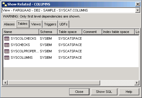 DB2 基礎: 如何從 DB2 UDB 系統編目中獲得有用的信息