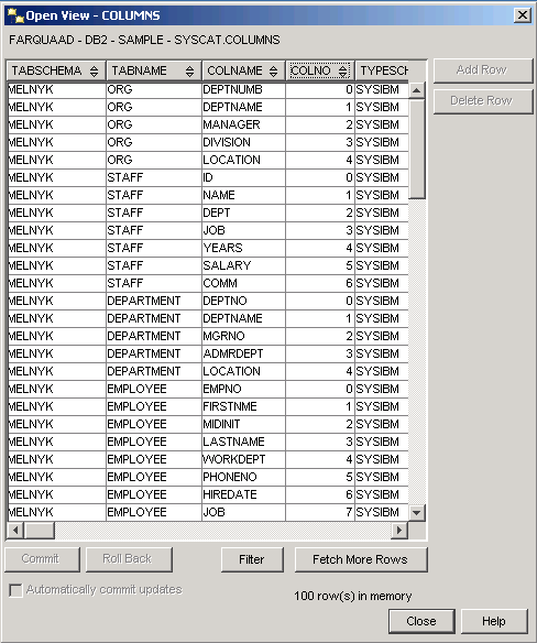 DB2 基礎: 如何從 DB2 UDB 系統編目中獲得有用的信息