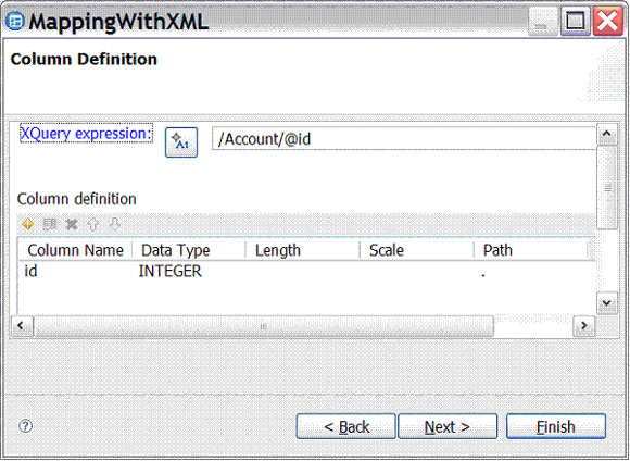 結合使用 IBM InfoSphere Warehouse Design Studio 和 pureXML 數據，第 1 部分: 創建用於填充混合型數據倉庫的 ETL 數據流