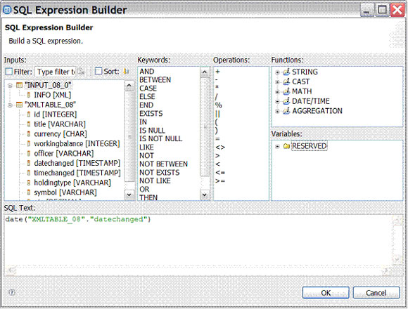 結合使用 IBM InfoSphere Warehouse Design Studio 和 pureXML 數據，第 1 部分: 創建用於填充混合型數據倉庫的 ETL 數據流