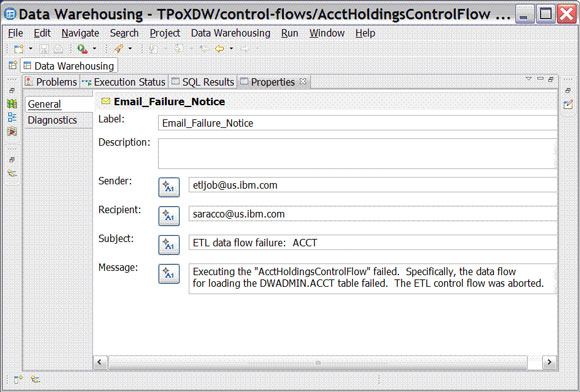 結合使用 IBM InfoSphere Warehouse Design Studio 和 pureXML 數據，第 2 部分: 為涉及 XML 的多個 ETL 作業設計控制流