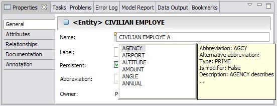 使用 Rational Data Architect 定義和實施數據對象命名標准