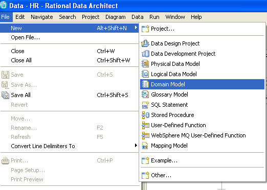 使用 IBM Rational Data Architect 控制 DB2 數據庫