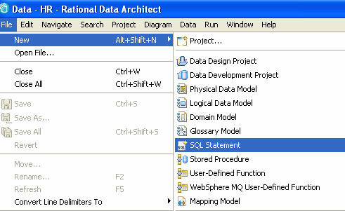 使用 IBM Rational Data Architect 控制 DB2 數據庫