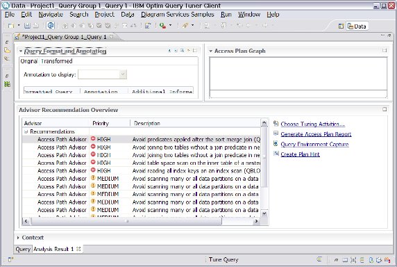 如何使用 Optim Query Tuner 進行數據庫性能調優，第 2 部分：使用 Optim Query Tuner 對 SQL 語句進行查詢優化