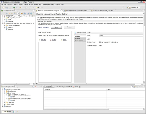 使用 Data Studio Administrator V2.1 進行數據遷移和更改管理