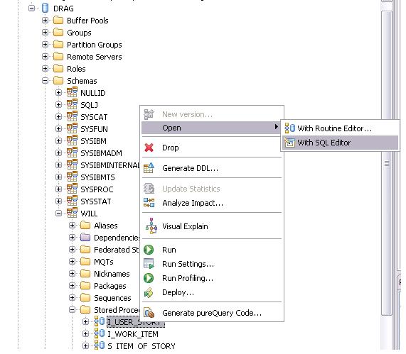 使用 IBM Data Studio 開發調試 DB2 存儲過程