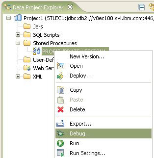 用 Data Studio Developer 在 DB2 z/OS 上調試存儲過程，第 1 部分