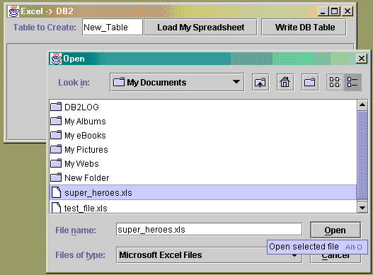 使用 Apache 的 POI 和 HSSF 將 Excel 電子表格數據加載到 DB2
