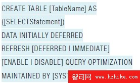 分布式 DBA：使用物化查詢表