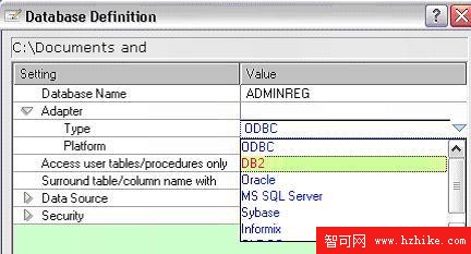 使用 WebSphere Transformation Extender Database Interface Designer 和 Database Adapter 轉換數據