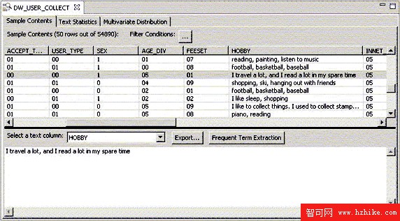 使用 DB2 Warehouse V9.5 實現文本分析