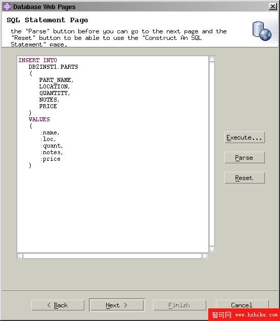 利用 DB2 和 WebSphere Studio Application Developer 在 Linux 上開發數據庫網頁
