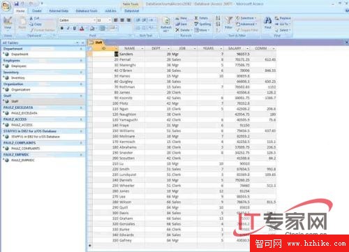 DB2 9與Microsoft Access 2007（三）