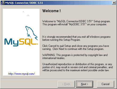 連接MYSQL