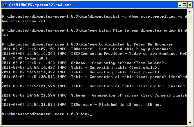 以MySQL為例介紹數據庫測試工具dbmonster的使用