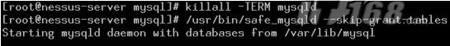 Linux系統中Mysql密碼恢復